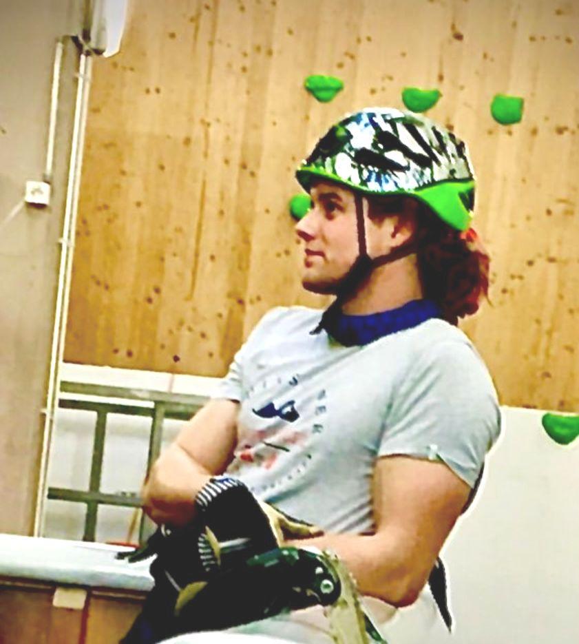 Sami locker vor dem Start