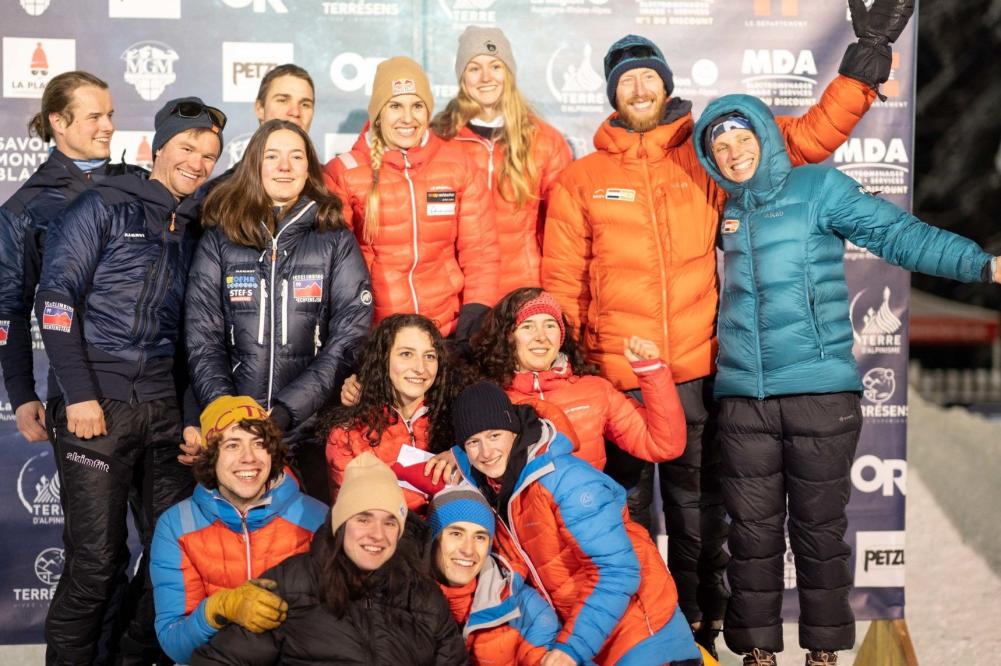 UIAA Ice Climbing World Cup & European Championships 2023 in Champagny-en-Vanoise, Frankreich 